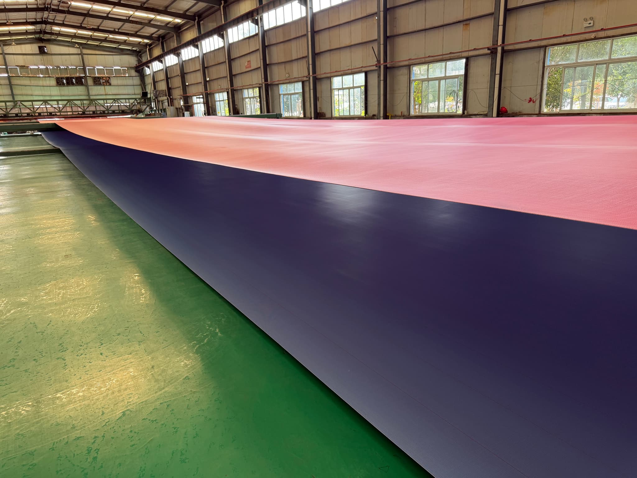 RY Round Yarn Dryer Fabric overall view — Round-yarn polyester dryer fabric for paper-machine dryer sections. Polyester (PET). Material and treatment are selected for the operating environment. structure