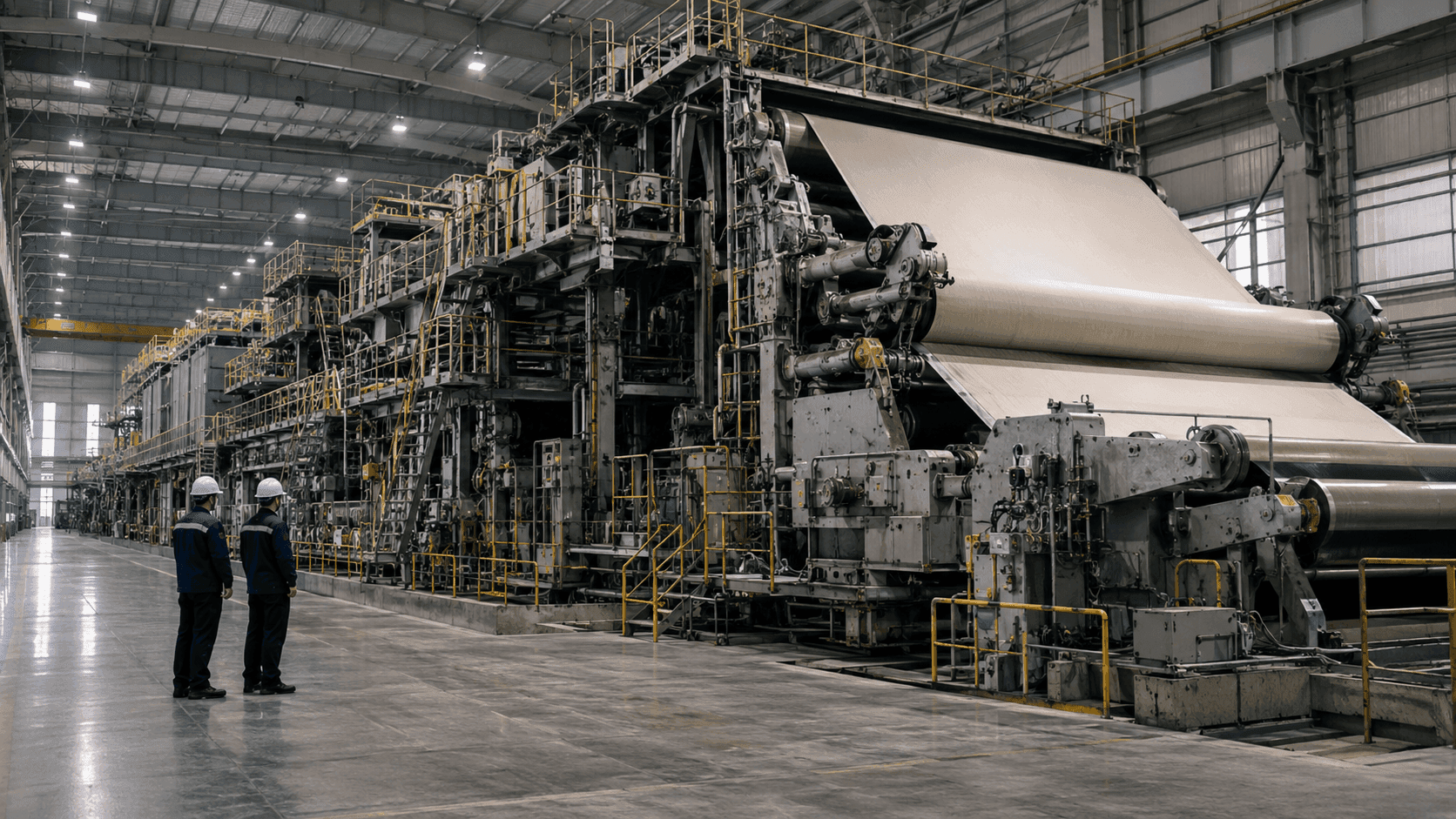 Heavy-Duty Packaging Paper: 6.6 m Machine Cluster