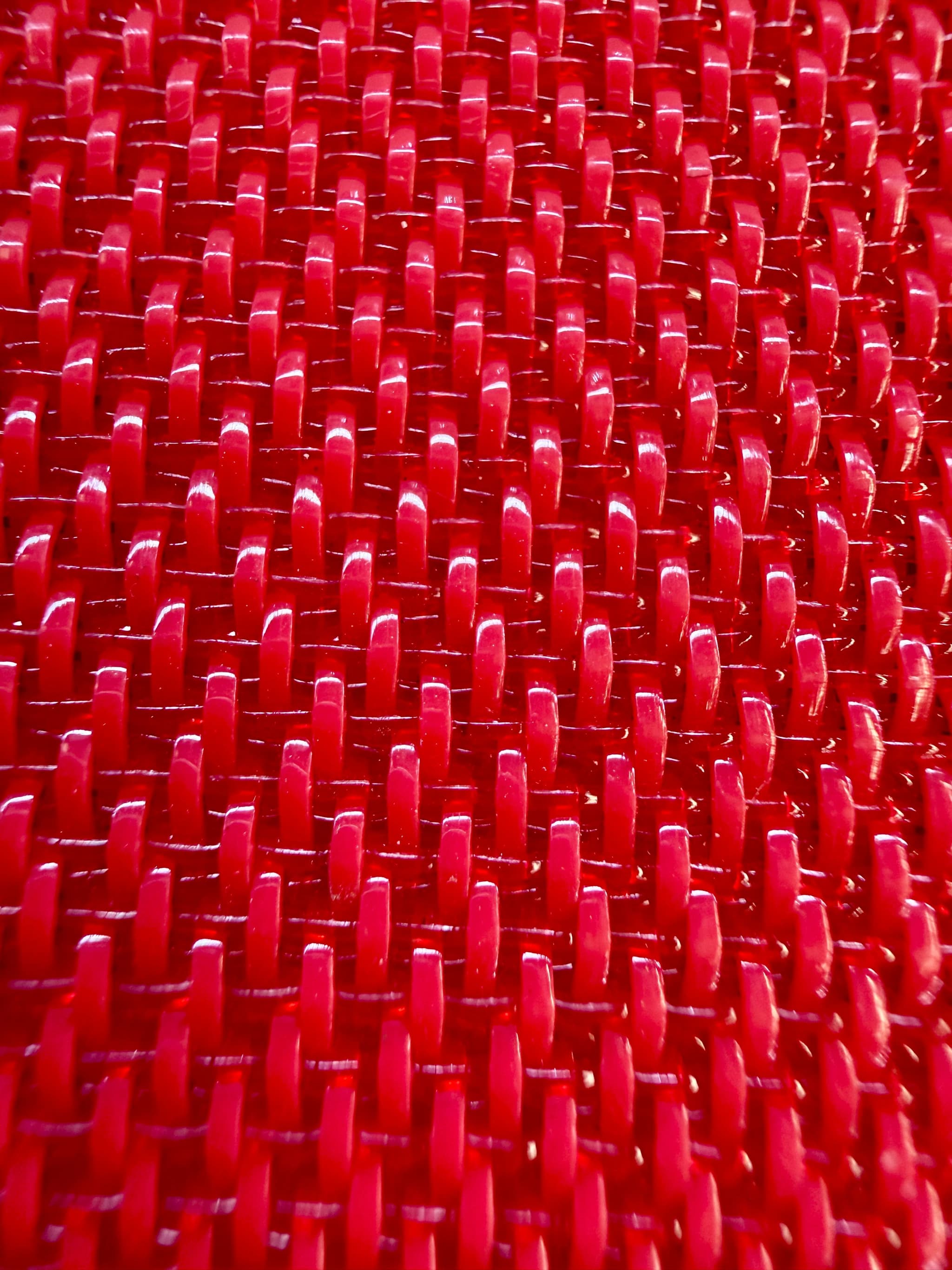 FY Flat Yarn Dryer Fabric overall view — Flat-yarn dryer fabric with PET flat warp yarns and round weft yarns. Polyester (PET). Material and treatment are selected for the operating environment. structure