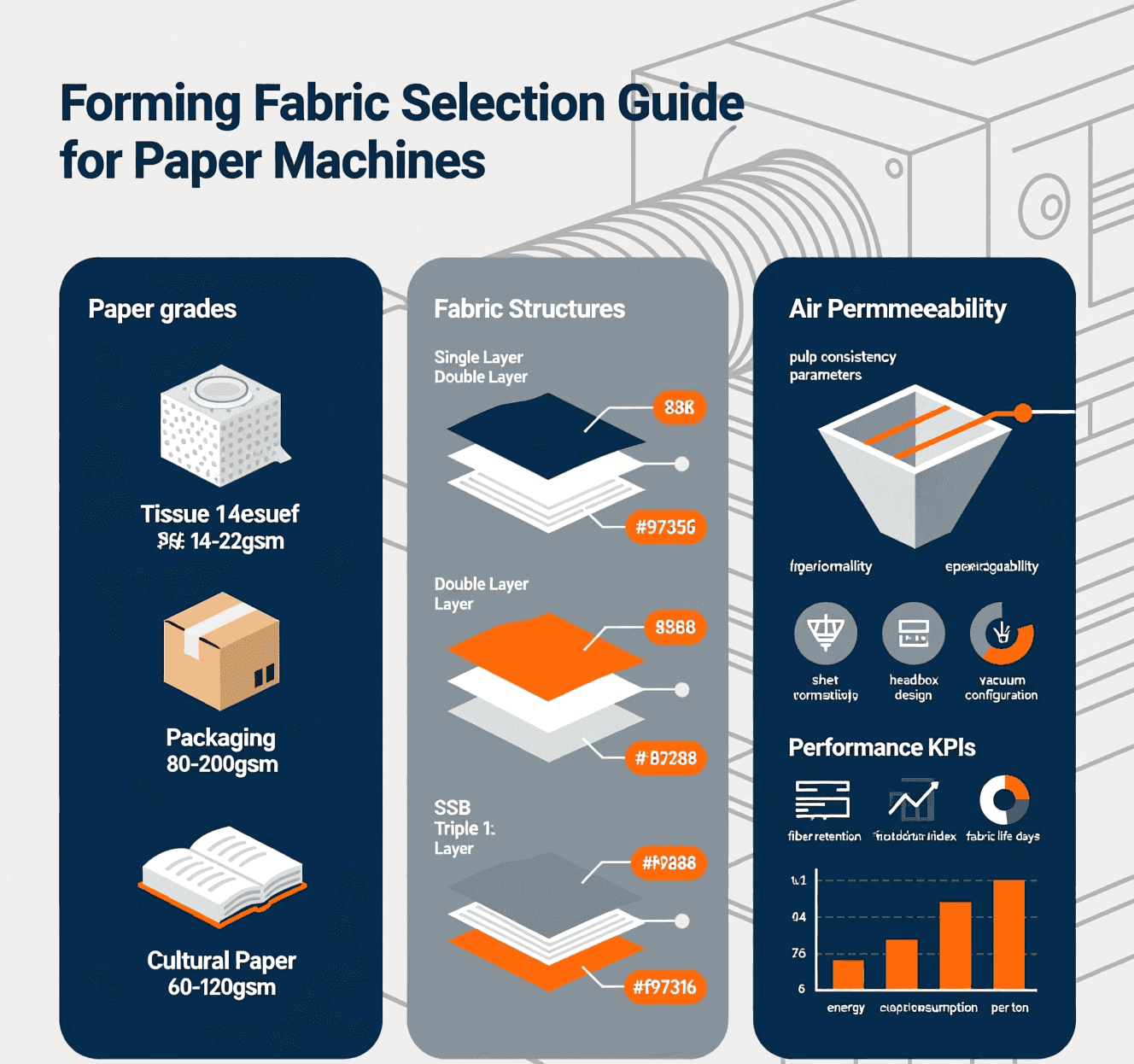 How to Select the Right Forming Fabric for Your Paper Machine