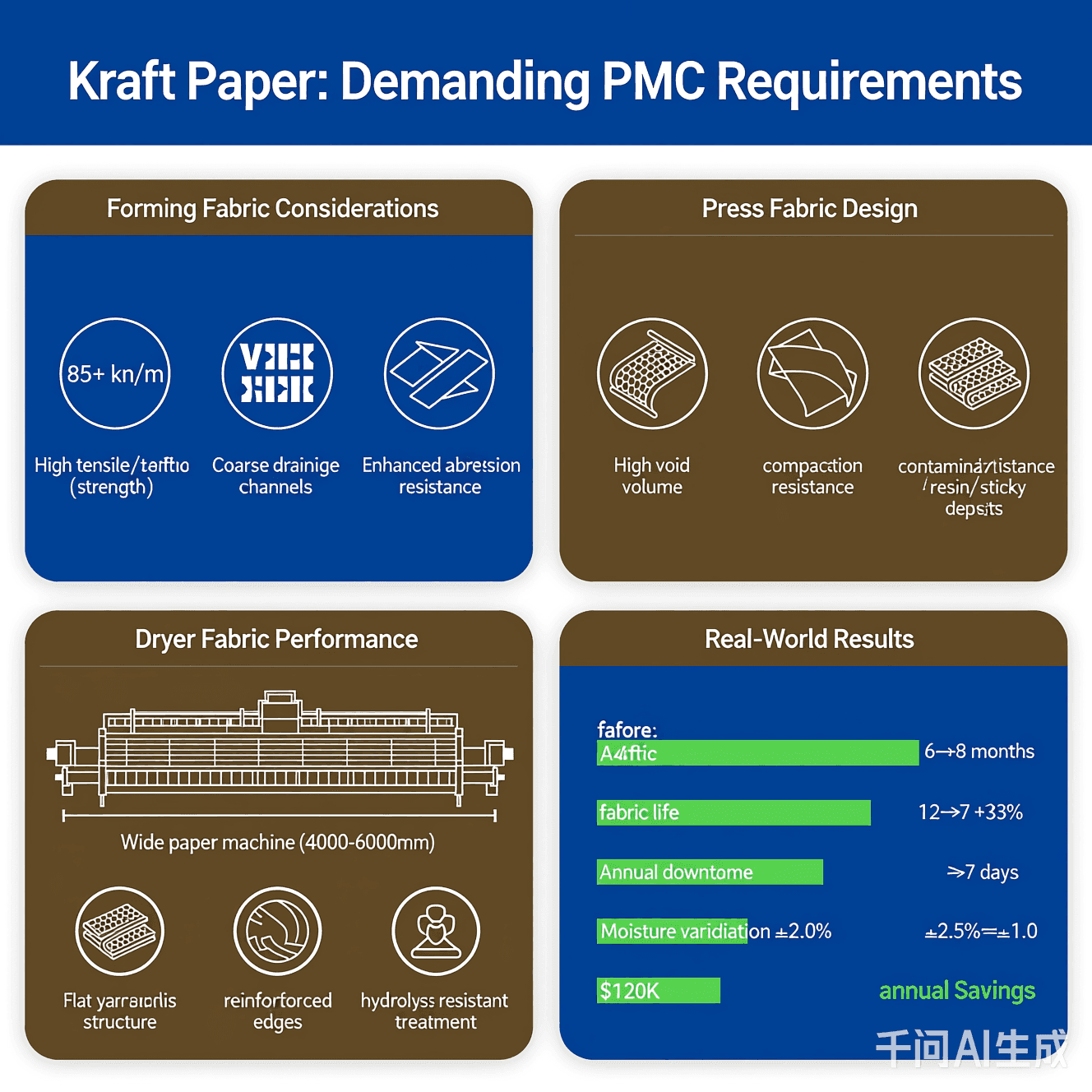 Kraft Paper Machine Clothing: Heavy-Duty Solutions